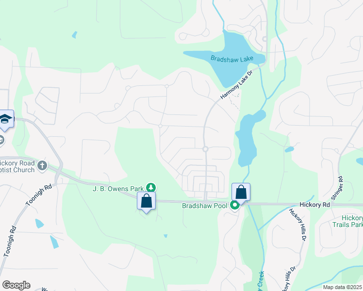 map of restaurants, bars, coffee shops, grocery stores, and more near 714 Berkeley Terrace in Canton
