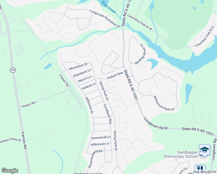 map of restaurants, bars, coffee shops, grocery stores, and more near 1 Rose Haven Court in Blythewood