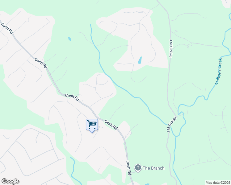 map of restaurants, bars, coffee shops, grocery stores, and more near 4940 Kensington Park Drive in Flowery Branch