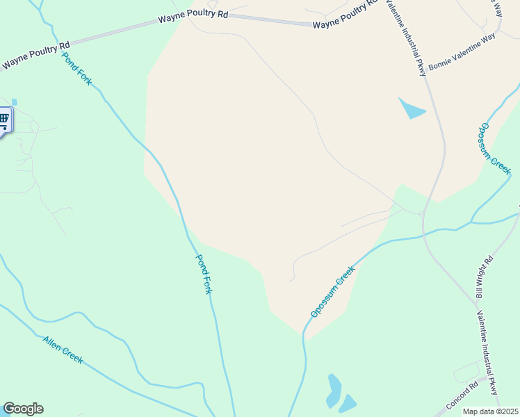 map of restaurants, bars, coffee shops, grocery stores, and more near Toy Wright Road in Jefferson