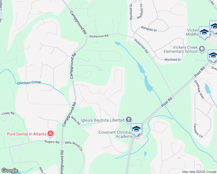 map of restaurants, bars, coffee shops, grocery stores, and more near 6910 Brookleigh Overlook in Cumming