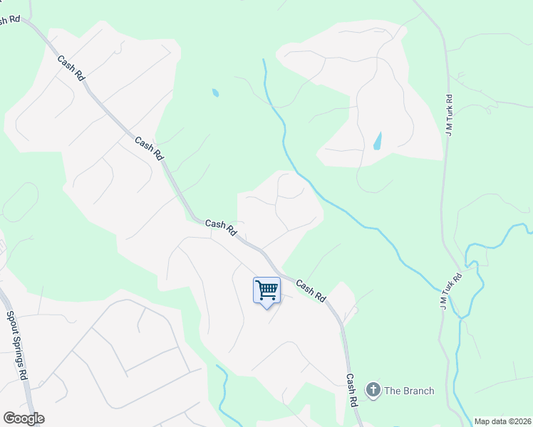 map of restaurants, bars, coffee shops, grocery stores, and more near 5035 Pristine Point in Flowery Branch