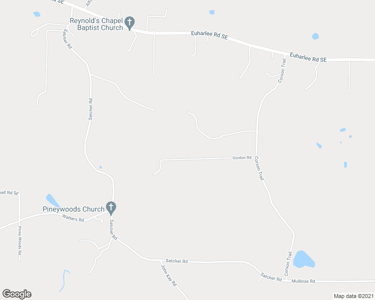 map of restaurants, bars, coffee shops, grocery stores, and more near 94 Gordon Road in Taylorsville