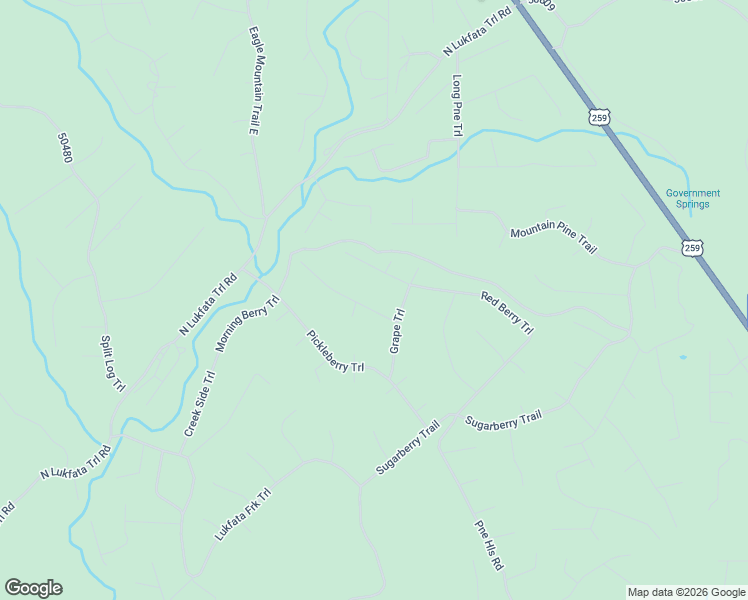 map of restaurants, bars, coffee shops, grocery stores, and more near Unnamed Road in Broken Bow
