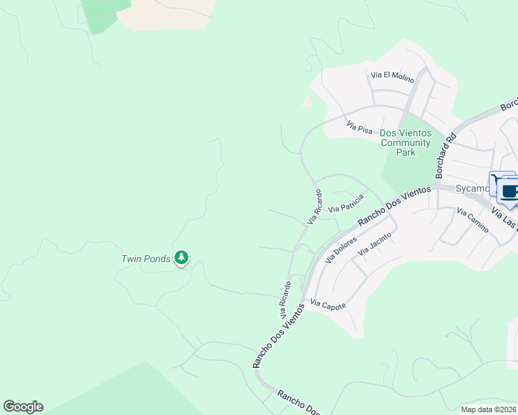map of restaurants, bars, coffee shops, grocery stores, and more near 5516 Via Olas in Thousand Oaks