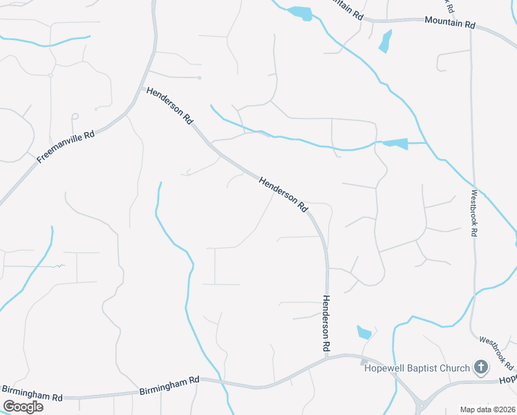 map of restaurants, bars, coffee shops, grocery stores, and more near 16070 Henderson Heights Drive in Alpharetta
