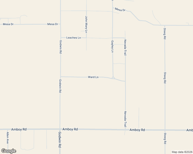 map of restaurants, bars, coffee shops, grocery stores, and more near Ward Lane in San Bernardino County