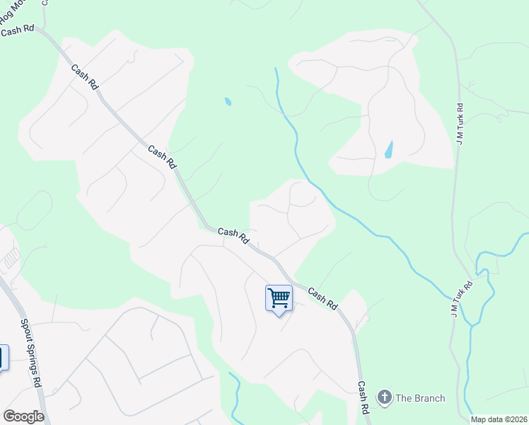 map of restaurants, bars, coffee shops, grocery stores, and more near 5035 Pristine Point in Flowery Branch