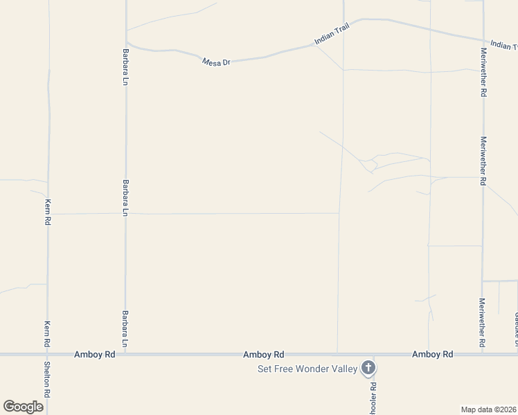 map of restaurants, bars, coffee shops, grocery stores, and more near 82302 Raymond Drive in Twentynine Palms