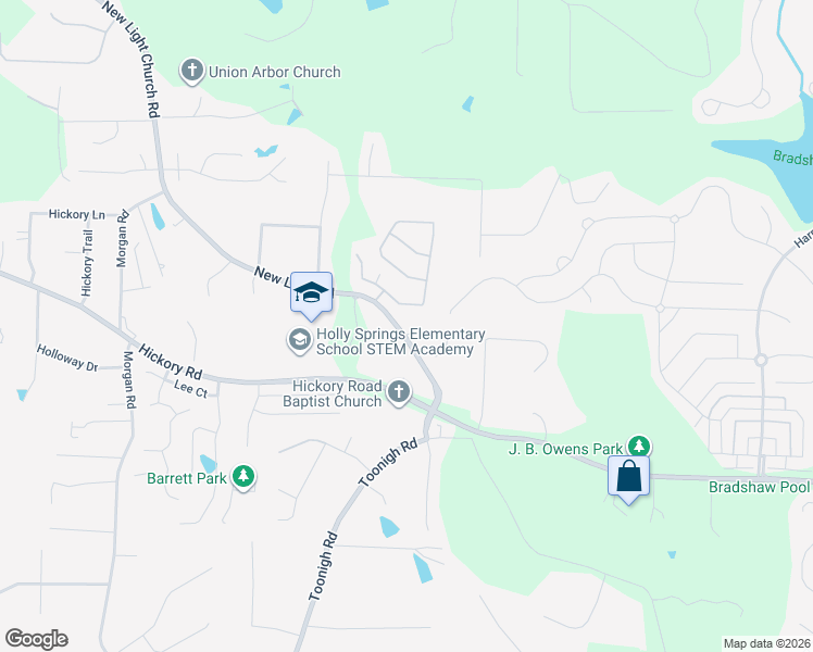 map of restaurants, bars, coffee shops, grocery stores, and more near 391 New Light Road in Canton