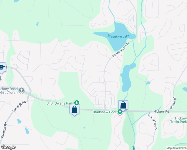 map of restaurants, bars, coffee shops, grocery stores, and more near 627 Syemore Pass in Canton