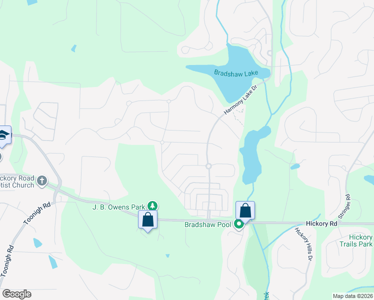 map of restaurants, bars, coffee shops, grocery stores, and more near 627 Syemore Pass in Canton