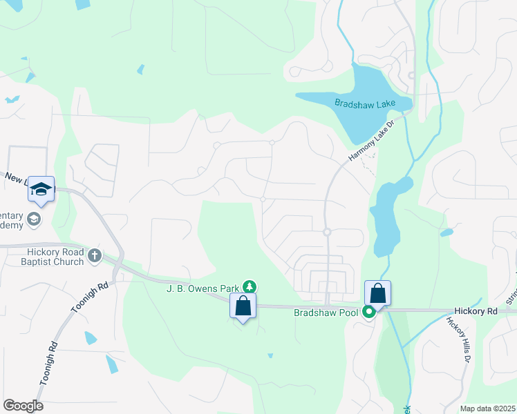 map of restaurants, bars, coffee shops, grocery stores, and more near 922 Idlewood Drive in Canton