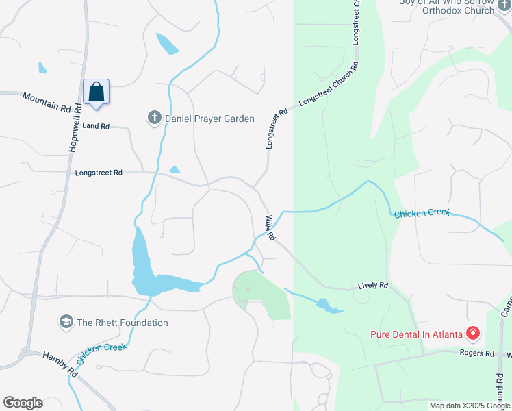 map of restaurants, bars, coffee shops, grocery stores, and more near 15995 Manor Club Drive in Milton