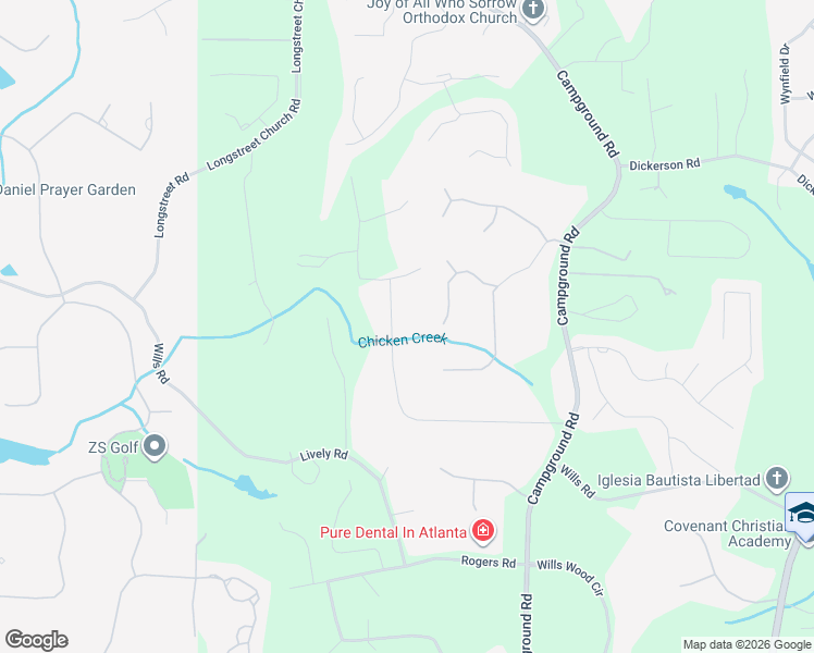 map of restaurants, bars, coffee shops, grocery stores, and more near 6302 Valley Stream Drive in Cumming