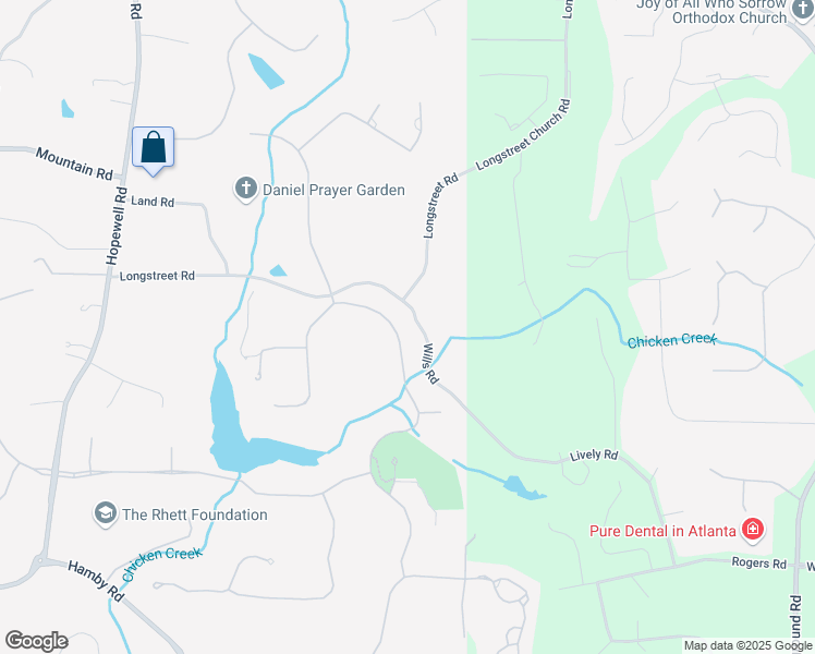 map of restaurants, bars, coffee shops, grocery stores, and more near 15995 Manor Club Drive in Milton