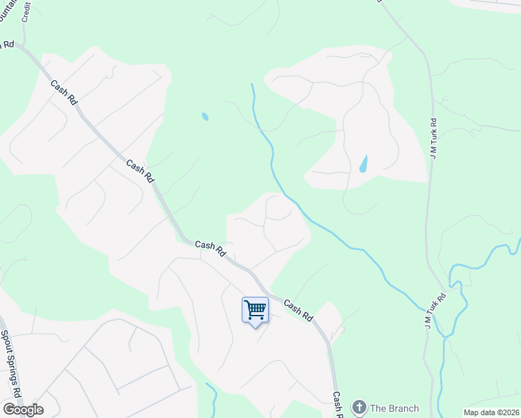 map of restaurants, bars, coffee shops, grocery stores, and more near 5075 Limerick Lane in Flowery Branch