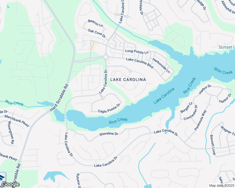 map of restaurants, bars, coffee shops, grocery stores, and more near 510 Eagle Pointe Drive in Columbia