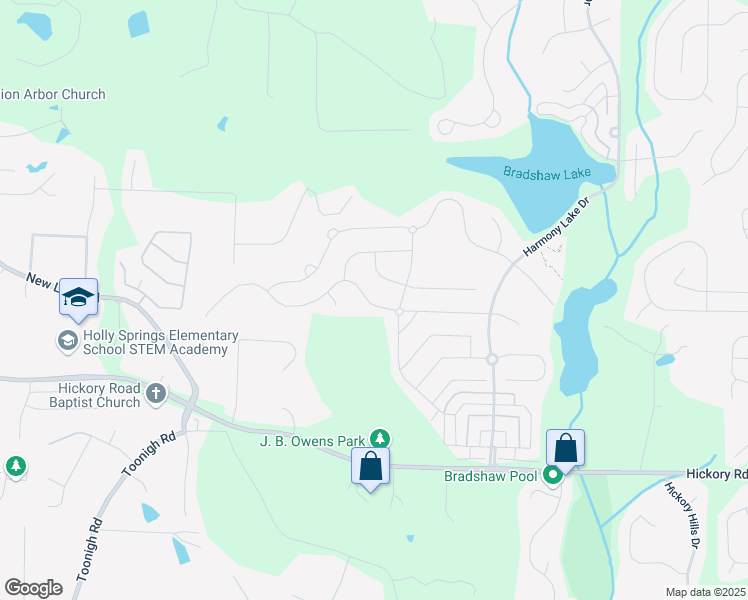 map of restaurants, bars, coffee shops, grocery stores, and more near 650 Lorimore Pass in Canton