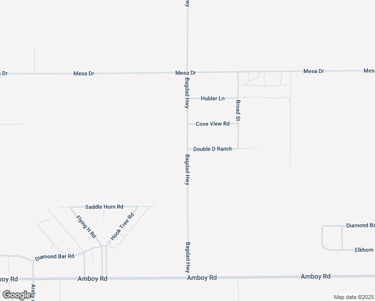 map of restaurants, bars, coffee shops, grocery stores, and more near 4453 Bagdad Highway in Twentynine Palms