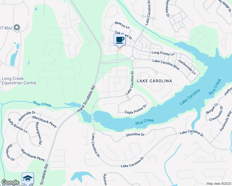 map of restaurants, bars, coffee shops, grocery stores, and more near 150 Ashewicke Drive in Columbia