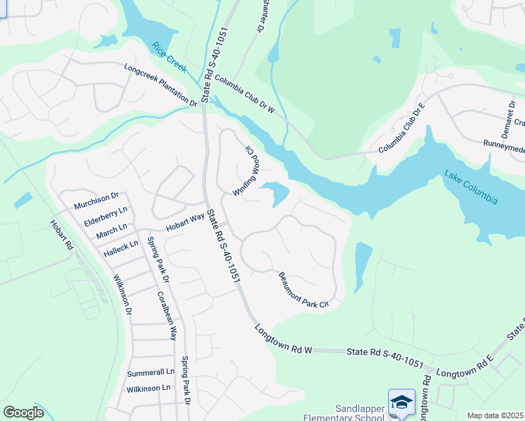 map of restaurants, bars, coffee shops, grocery stores, and more near 12 Crescent Lake Court in Blythewood
