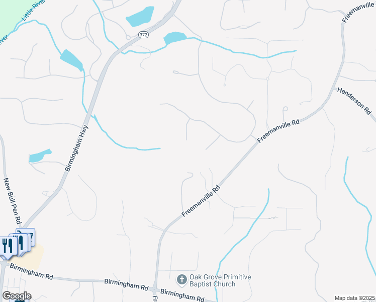 map of restaurants, bars, coffee shops, grocery stores, and more near 405 Bodium Court in Alpharetta