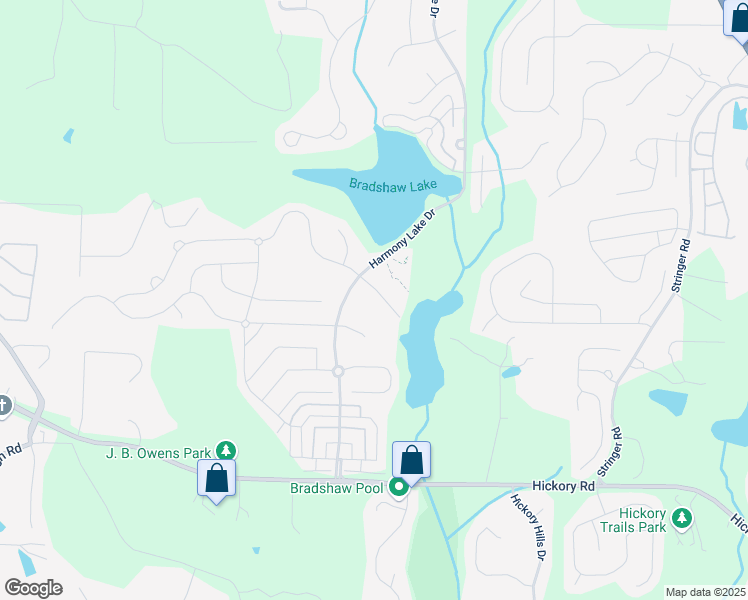 map of restaurants, bars, coffee shops, grocery stores, and more near 111 Edgewater Trail in Canton