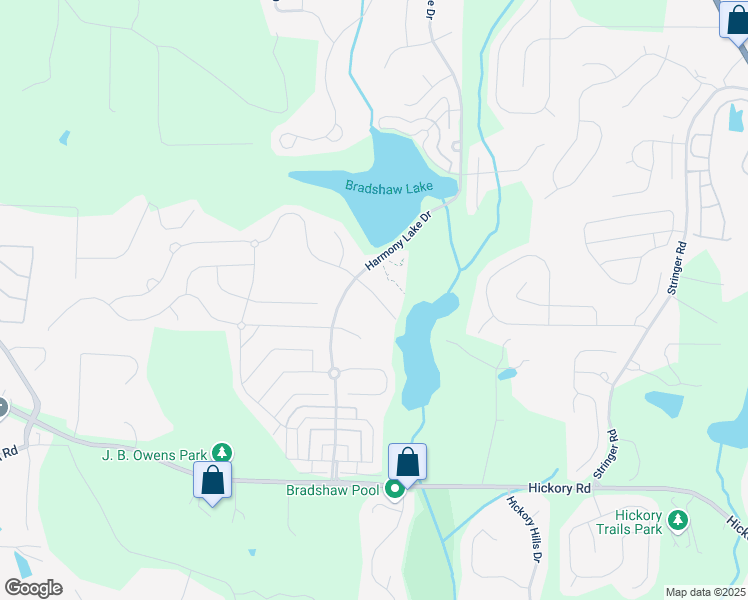 map of restaurants, bars, coffee shops, grocery stores, and more near 111 Edgewater Trail in Canton