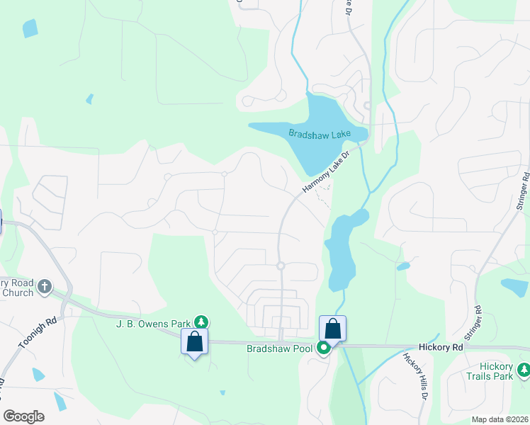 map of restaurants, bars, coffee shops, grocery stores, and more near 233 Glenwood Drive in Canton