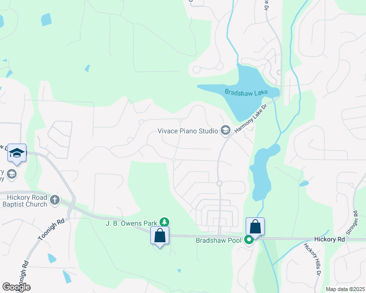 map of restaurants, bars, coffee shops, grocery stores, and more near 213 Glenwood Drive in Canton