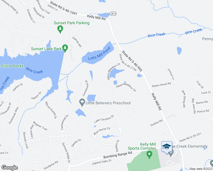 map of restaurants, bars, coffee shops, grocery stores, and more near 446 Denman Loop in Columbia