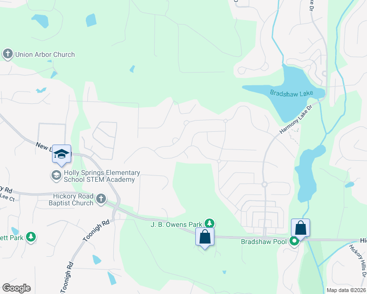 map of restaurants, bars, coffee shops, grocery stores, and more near 674 Lorimore Pass in Canton