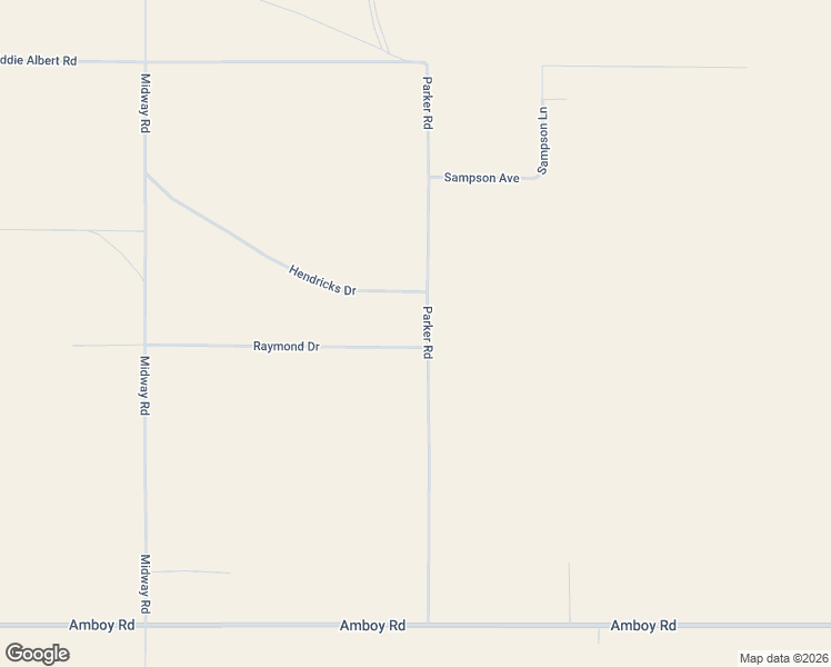 map of restaurants, bars, coffee shops, grocery stores, and more near 86105 Hendricks Drive in Twentynine Palms