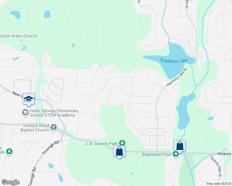 map of restaurants, bars, coffee shops, grocery stores, and more near 656 Lorimore Pass in Canton