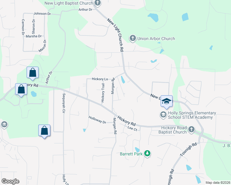 map of restaurants, bars, coffee shops, grocery stores, and more near 209 Mackenzie Court in Canton