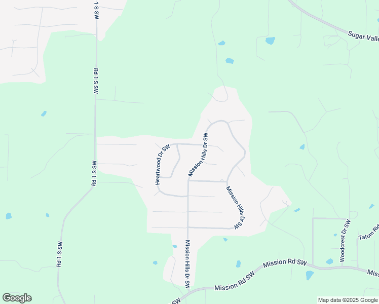 map of restaurants, bars, coffee shops, grocery stores, and more near 40 Heartwood Drive Southwest in Cartersville