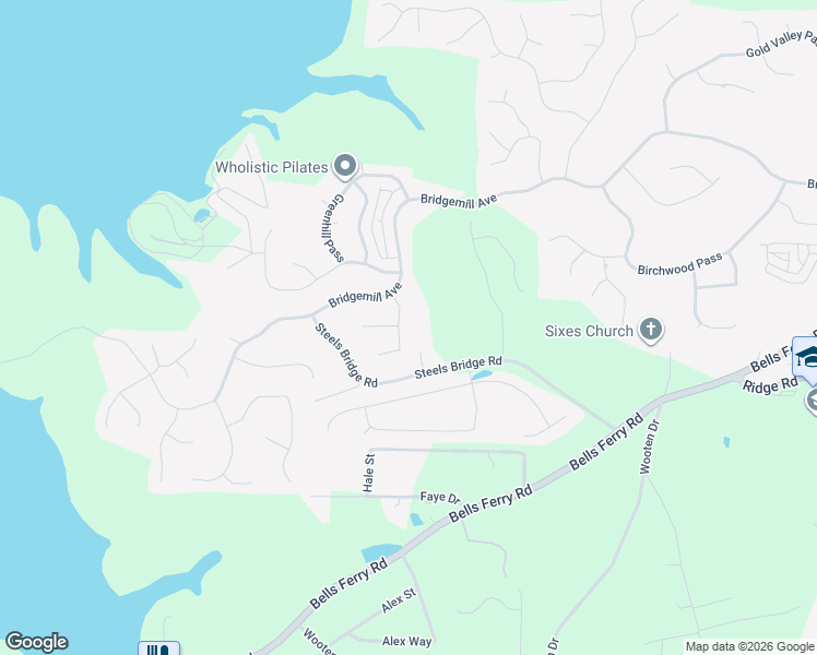 map of restaurants, bars, coffee shops, grocery stores, and more near 105 Chickory Lane in Canton
