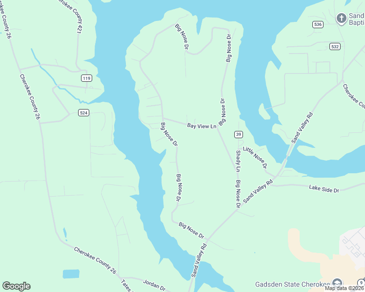map of restaurants, bars, coffee shops, grocery stores, and more near 590 Big Nose Drive in Centre
