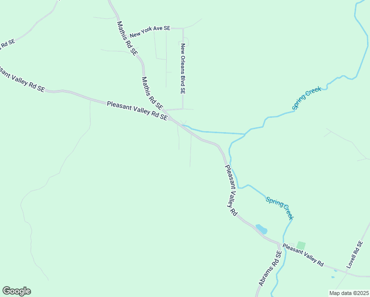 map of restaurants, bars, coffee shops, grocery stores, and more near 1806D Pleasant Valley Road Southeast in Silver Creek