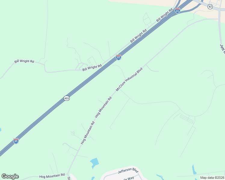 map of restaurants, bars, coffee shops, grocery stores, and more near 2835 Hog Mountain Road in Jefferson