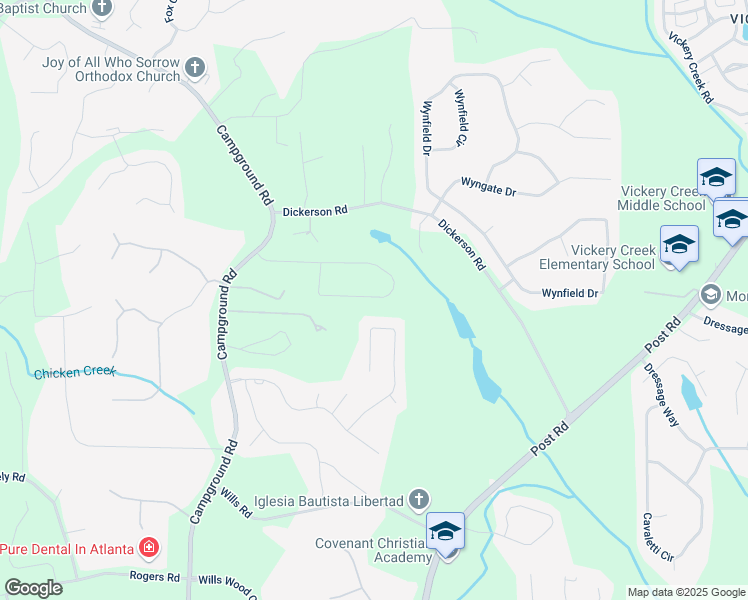 map of restaurants, bars, coffee shops, grocery stores, and more near 6555 Hawkins Manor Drive in Cumming