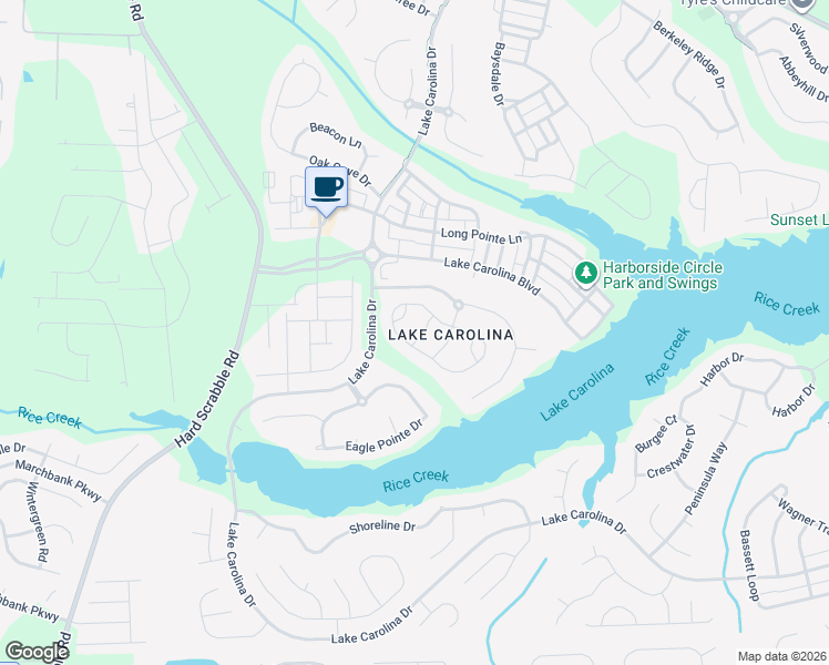 map of restaurants, bars, coffee shops, grocery stores, and more near 5 Skiff Lane in Columbia