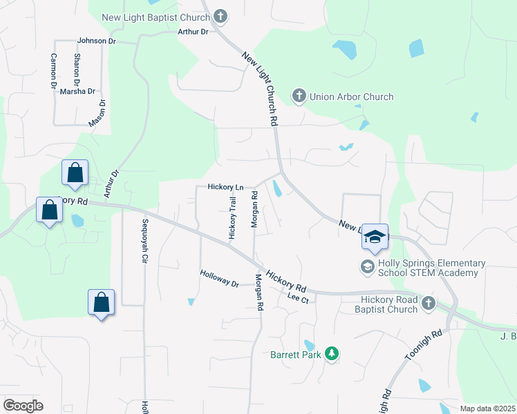 map of restaurants, bars, coffee shops, grocery stores, and more near 215 Mackenzie Court in Canton