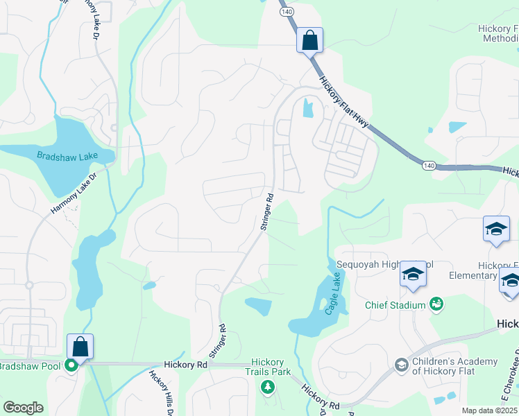 map of restaurants, bars, coffee shops, grocery stores, and more near 526 Rosemont Avenue in Canton
