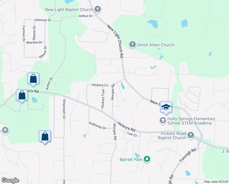 map of restaurants, bars, coffee shops, grocery stores, and more near 217 Mackenzie Court in Canton