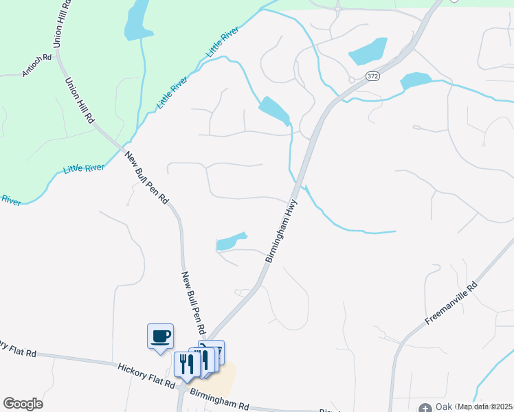 map of restaurants, bars, coffee shops, grocery stores, and more near 10155 Cedar Ridge Drive in Alpharetta