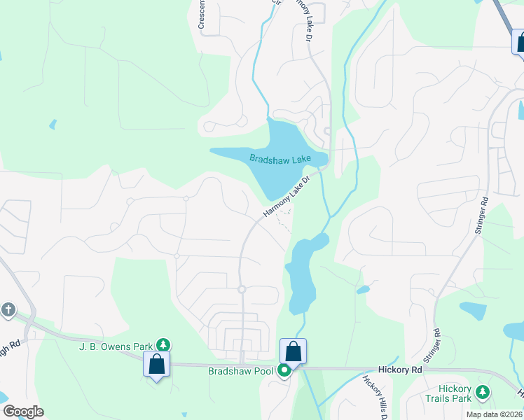 map of restaurants, bars, coffee shops, grocery stores, and more near 320 Harmony Lake Drive in Canton