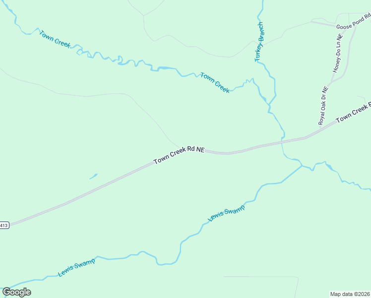 map of restaurants, bars, coffee shops, grocery stores, and more near Town Creek Road Northeast in Leland