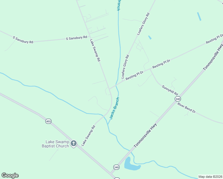 map of restaurants, bars, coffee shops, grocery stores, and more near 4341 Lake Swamp Road in Timmonsville